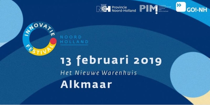 Kom op 13 februari naar het Innovatiefestival Noord-Holland met o.a. Diana Matroos, Constantijn van Oranje en Kees Klomp