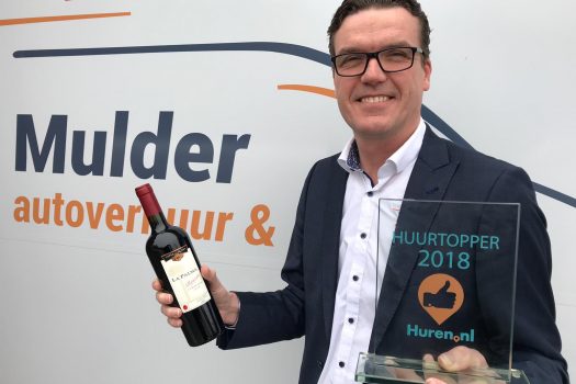 Mulder autoverhuur & leasing is verkozen tot Huurtopper van 2018!