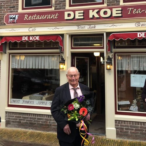 Restaurant De Koe in Volendam 40 jaar lid van KHN