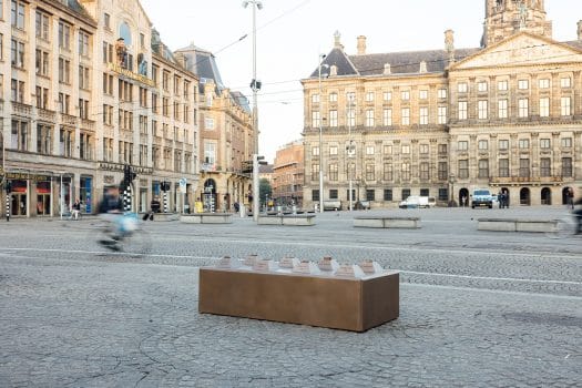 Kunstwerk maakt de Dam 'zichtbaar' voor blinden en slechtzienden