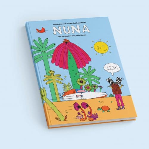 Wat volwassenen aan kinderen leren over auto’s is echter niet met de tijd meegegaan. Met het vandaag gelanceerde kinderboek ‘Nuna’ wil het team dit beeld veranderen.