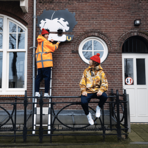 Kunstenaar Streetart Frankey lanceert limited edition jas in samenwerking met outerwear label GOFRANCK