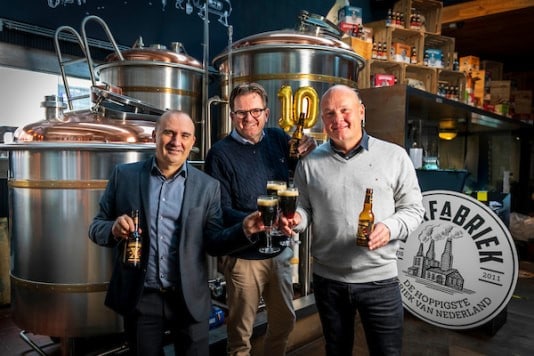 De Bierfabriek viert 10-jarig bestaan met speciaal jubileumbier
