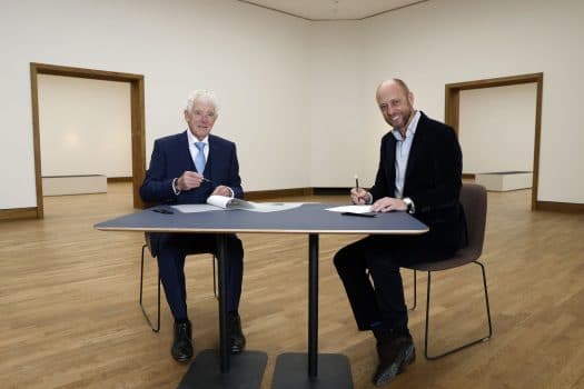 Ondertekening subsidieovereenkomst 2022-2025 met Singer Laren