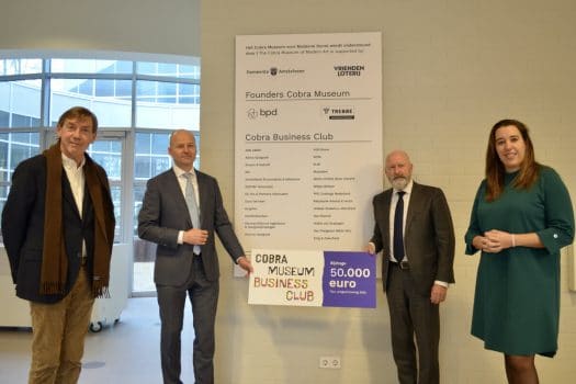 Cobra Business Club schenkt €50.000,- euro aan het Cobra Museum in Amstelveen
