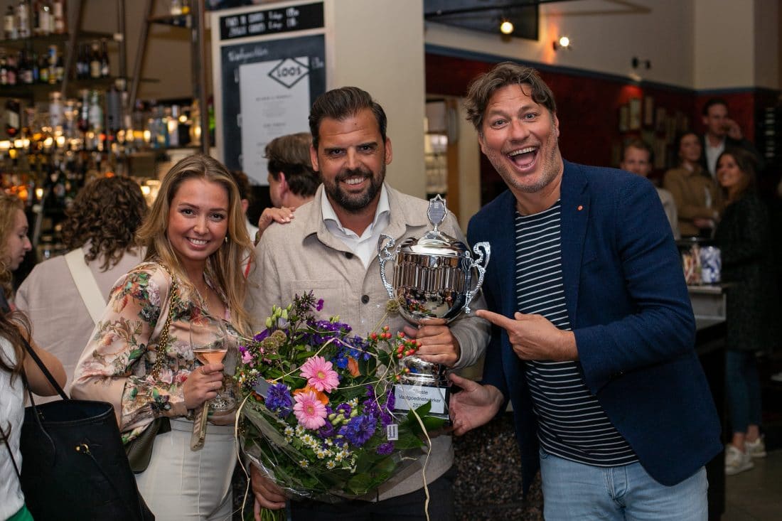 Marco Kreukniet van Schieland Borsboom Makelaars wint de prijs Beste Vastgoednetwerker van 2022