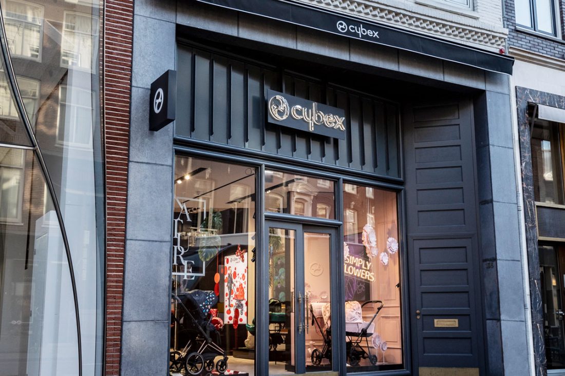 CYBEX opent eerste winkel in Nederland