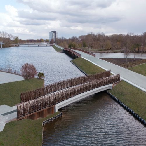 Floriade Expo 2022: Eerste „Smart Circular Bridge“ klaar