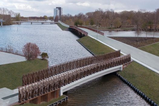 Floriade Expo 2022: Eerste „Smart Circular Bridge“ klaar