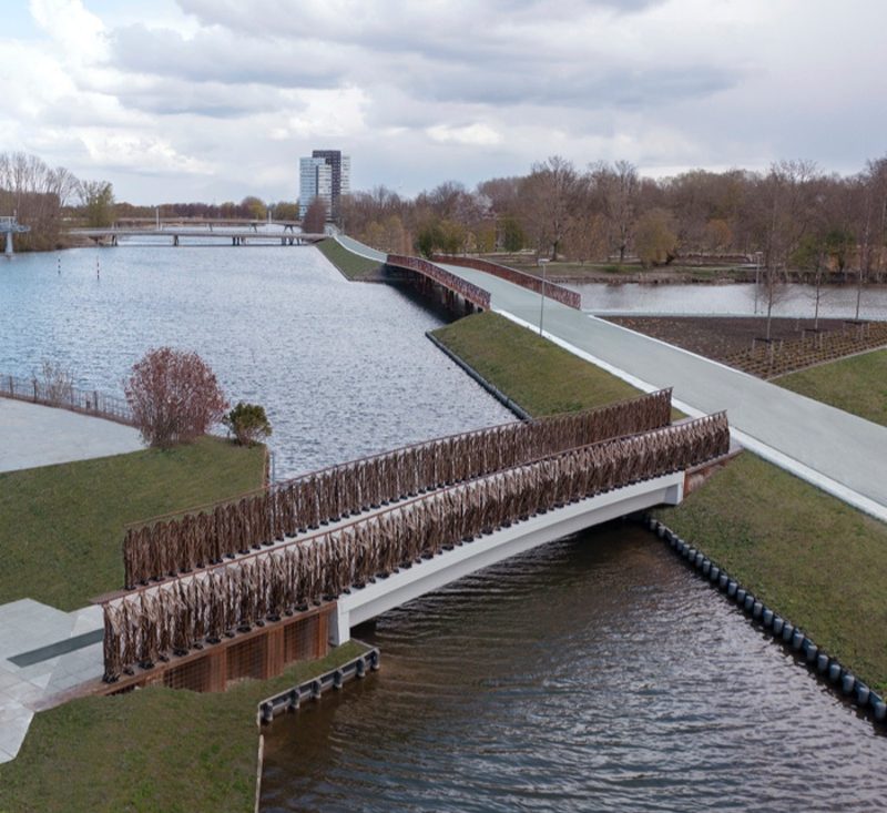 Floriade Expo 2022: Eerste „Smart Circular Bridge“ klaar