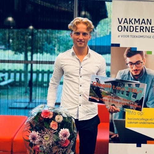 Zeger Bos winnaar Ondernemingsplan van het Jaar