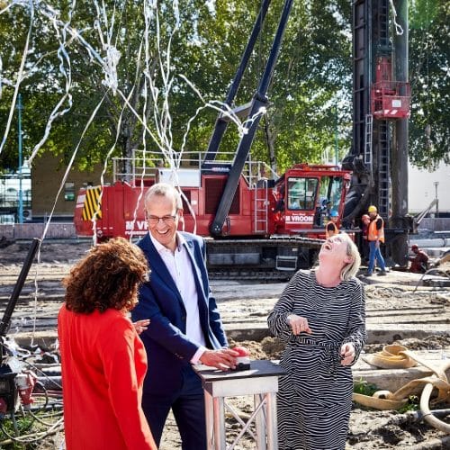 Bouw 345 appartementen aan de Naritaweg in Amsterdam van start