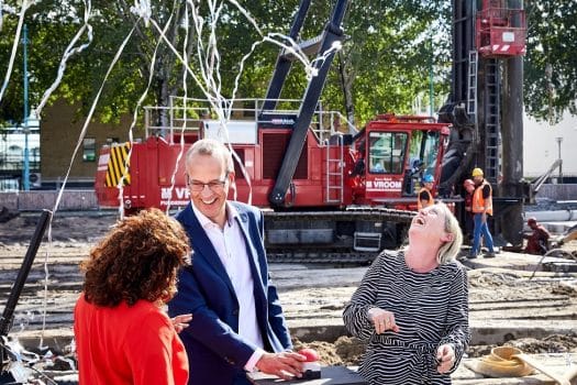 Bouw 345 appartementen aan de Naritaweg in Amsterdam van start