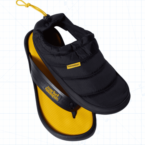 Havaianas & Market lanceren eerste 2-in-1 puffer flip flop