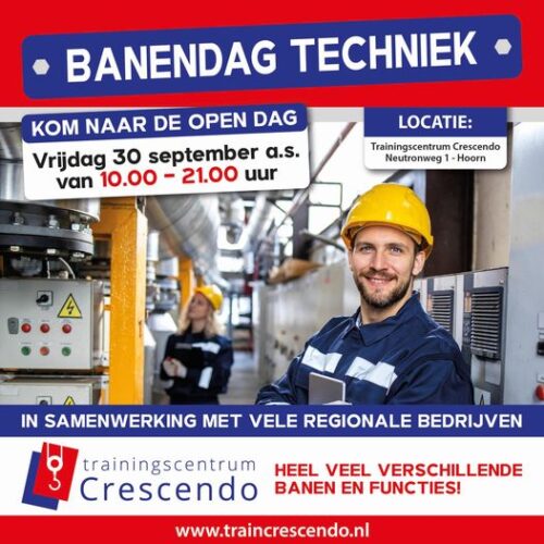 Banendag Techniek voor scholen en werkzoekenden