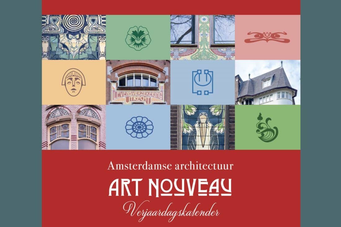 Art Nouveau verjaardagskalender nu te koop in boekhandel