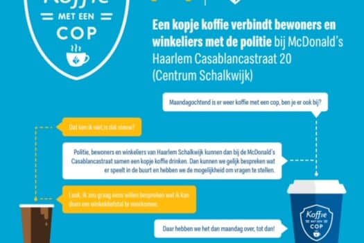 McDonald’s Haarlem Casablancastraat introduceert Koffie met een Cop