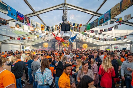 Oranje loper uit in Gemeente Alkmaar