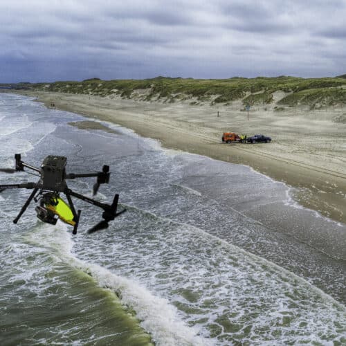 ROC-studenten doen drone-ervaring op bij bezoek aan METIP