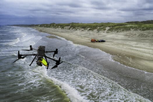 ROC-studenten doen drone-ervaring op bij bezoek aan METIP