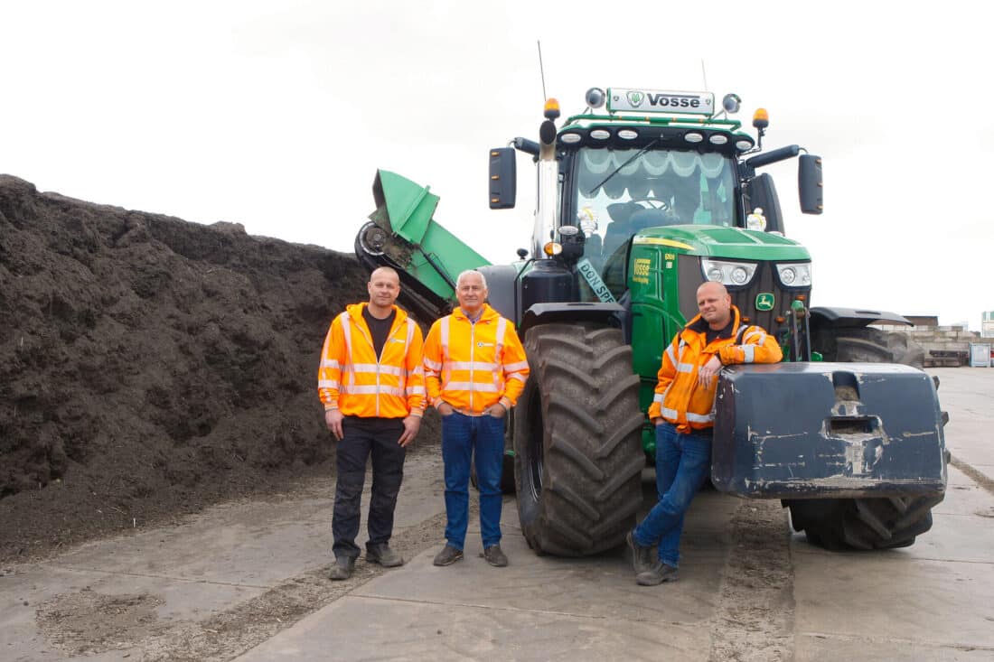 Vosse Groen Recycling en Transport: 'Kwalitatieve productie en levering van natuurcompost'