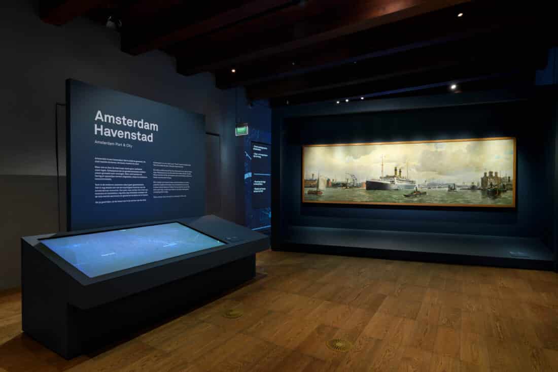Vier de Zeehavendagen Amsterdam bij Het Scheepvaartmuseum
