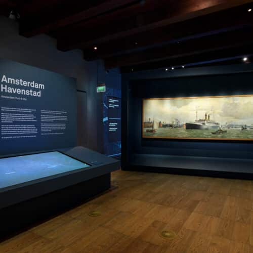 Vier de Zeehavendagen Amsterdam bij Het Scheepvaartmuseum