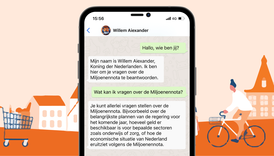 Via een appje duidelijk wat in Miljoenennota staat dankzij AI-startup Watermelon