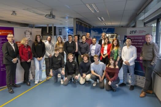 College B&W Beverwijk brengt inspirerend werkbezoek aan JTF-partner NOVA College