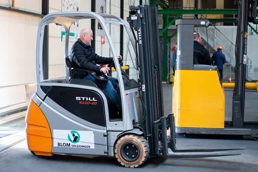 Functie heftruckchauffeur in gevaar