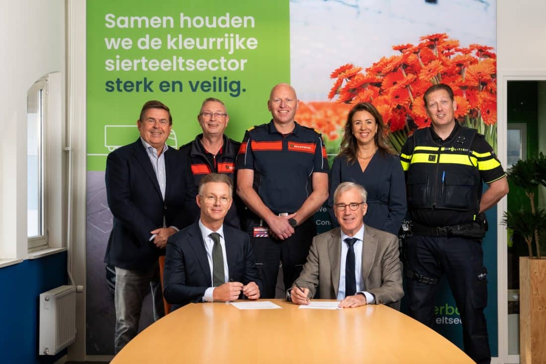 Royal FloraHolland bedrijventerrein ontvangt Keurmerk Veilig Ondernemen