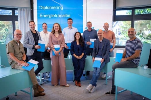 Feestelijke afronding post-hbo opleiding Energietransitie in Schagen
