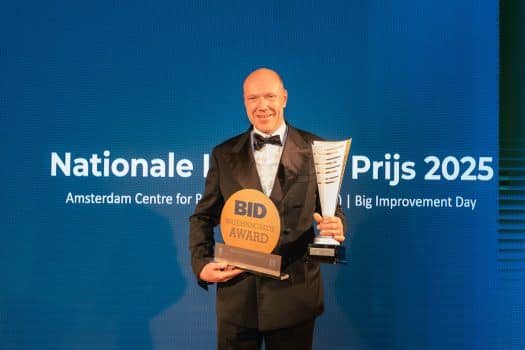 Dutch Clean Tech wint BID Innovatie Award 2025 voor ‘Water innovatie'