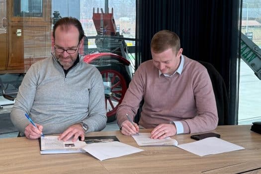 Saan investeert in eerste elektrische SANY telescoopkraan in de Benelux