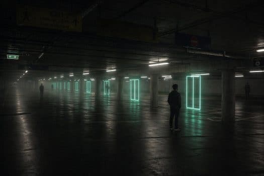 Lumus Instruments transformeert parkeergarage A’DAM Toren tot audiovisuele beleving tijdens A’DAM 10 YEARS